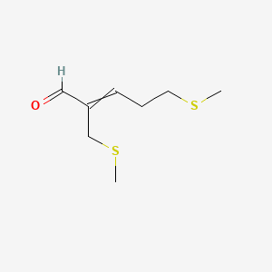 molecular formula C8H14OS2 B1607242 Methialdol CAS No. 59902-01-1