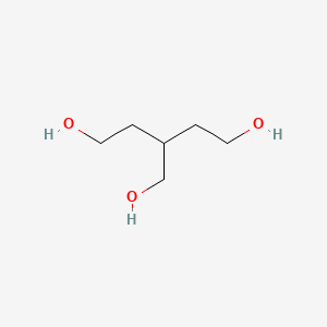 molecular formula C6H14O3 B1607243 3-Hydroxymethylpentane-1,5-diol CAS No. 998-12-9