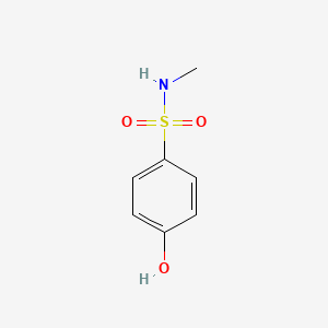 molecular formula C7H9NO3S B1607248 4-hydroxy-N-methylbenzenesulfonamide CAS No. 3077-61-0