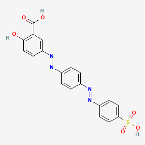 molecular formula C19H14N4O6S B1607250 Acid Chrome Orange GR CAS No. 25747-21-1