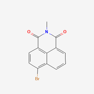 molecular formula C13H8BrNO2 B1607252 1H-Benz[de]isoquinoline-1,3(2H)-dione, 6-bromo-2-methyl- CAS No. 4116-90-9