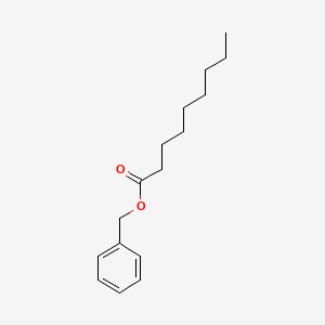molecular formula C16H24O2 B1607265 Benzyl nonanoate CAS No. 6471-66-5
