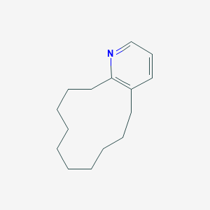 molecular formula C15H23N B1607266 2,3-cyclododecenopyridine CAS No. 6571-43-3