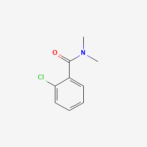 molecular formula C9H10ClNO B1607267 2-Chloro-N,N-dimethylbenzamide CAS No. 6526-67-6