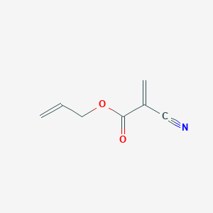 molecular formula C7H7NO2 B1607272 Allyl 2-cyanoacrylate CAS No. 7324-02-9