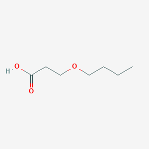 molecular formula C7H14O3 B1607274 3-丁氧基丙酸 CAS No. 7420-06-6