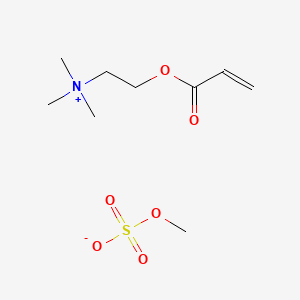 molecular formula C9H19NO6S B1607275 Ethanaminium, N,N,N-trimethyl-2-[(1-oxo-2-propenyl)oxy]-, methyl sulfate CAS No. 13106-44-0