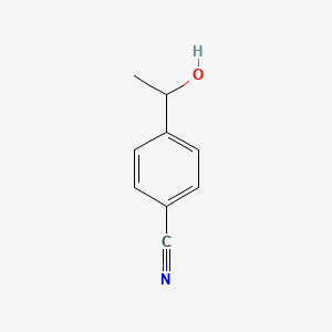 molecular formula C9H9NO B1607297 4-(1-Hydroxyethyl)benzonitrile CAS No. 52067-35-3