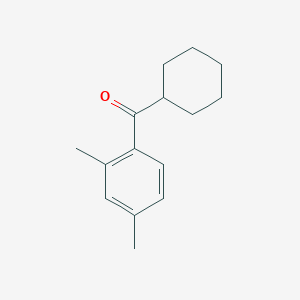 Cyclohexyl(2,4-dimethylphenyl)methanone