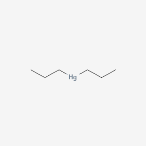 molecular formula C6H14Hg B1607320 dipropylmercury CAS No. 628-85-3