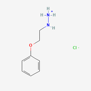 molecular formula C8H13ClN2O B1607328 (2-Phenoxyethyl)hydrazine hydrochloride CAS No. 4230-21-1
