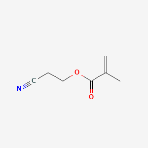 molecular formula C7H9NO2 B1607331 2-氰基乙基甲基丙烯酸酯 CAS No. 4513-53-5