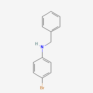 molecular formula C13H12BrN B1607333 N-苄基-4-溴苯胺 CAS No. 2879-83-6
