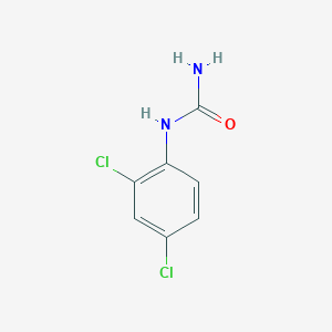 molecular formula C7H6Cl2N2O B1607340 1-(2,4-dichlorophenyl)urea CAS No. 5428-50-2