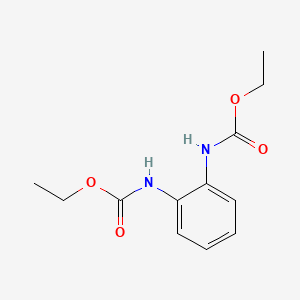 molecular formula C12H16N2O4 B1607348 Diethyl 1,2-phenylenedicarbamate CAS No. 6324-13-6