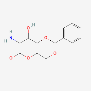 3-Amino-4-methoxy-9-phenyl-5,8,10-trioxabicyclo[4.4.0]decan-2-ol