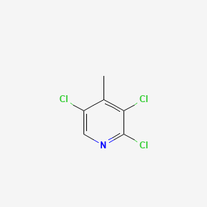 molecular formula C6H4Cl3N B1607360 2,3,5-Trichloro-4-methylpyridine CAS No. 53939-29-0