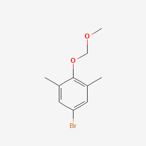 Benzene, 5-bromo-2-(methoxymethoxy)-1,3-dimethyl-