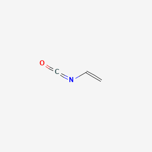 molecular formula C3H3NO B1607408 Vinyl isocyanate CAS No. 3555-94-0