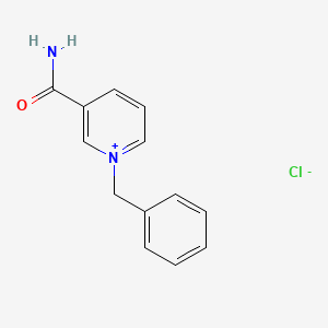 B1607411 1-Benzyl-3-carbamoylpyridinium chloride CAS No. 5096-13-9