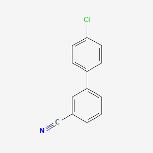molecular formula C13H8ClN B1607431 3-(4-Chlorophenyl)benzonitrile CAS No. 89346-59-8