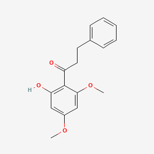 1-(2-Hydroxy-4,6-dimethoxyphenyl)-3-phenylpropan-1-one