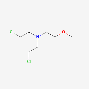 molecular formula C7H15Cl2NO B1607456 Bis-(2-chloro-ethyl)-(2-methoxy-ethyl)-amine CAS No. 26112-92-5