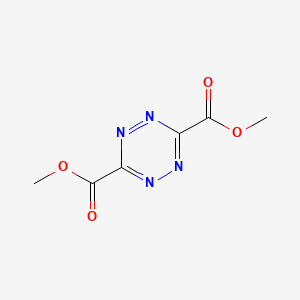 molecular formula C6H6N4O4 B1607476 Dimethyl 1,2,4,5-tetrazine-3,6-dicarboxylate CAS No. 2166-14-5
