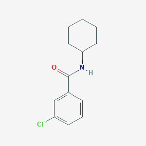 molecular formula C13H16ClNO B1607479 3-chloro-N-cyclohexylbenzamide CAS No. 62250-56-0