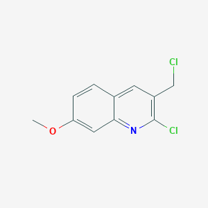 2-Chloro-3-(chloromethyl)-7-methoxyquinoline