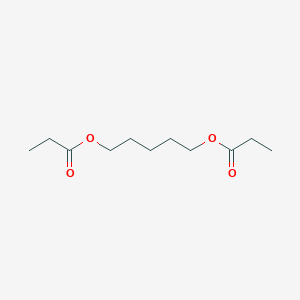 molecular formula C11H20O4 B160750 Pentamethylene dipropionate CAS No. 10025-09-9