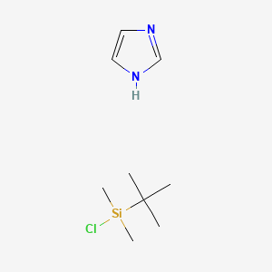 tert-butyl-chloro-dimethylsilane;1H-imidazole