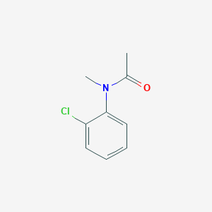 molecular formula C9H10ClNO B1607504 N-(2-chlorophenyl)-N-methylacetamide CAS No. 74585-34-5
