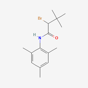molecular formula C15H22BrNO B1607505 N1-Mesityl-2-bromo-3,3-dimethylbutanamide CAS No. 69959-87-1