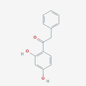 molecular formula C14H12O3 B160754 1-(2,4-Dihydroxyphenyl)-2-phenylethanone CAS No. 3669-41-8