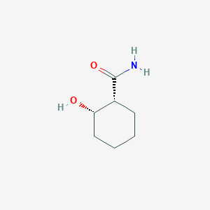 molecular formula C7H13NO2 B1607562 cis-2-Hydroxycyclohexanecarboxamide CAS No. 73045-98-4