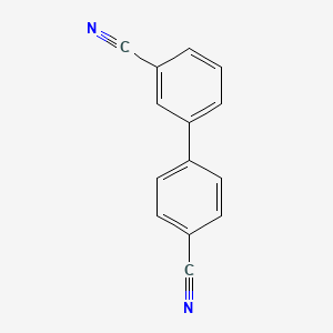 molecular formula C14H8N2 B1607566 4-(3-Cyanophenyl)benzonitrile CAS No. 42289-54-3