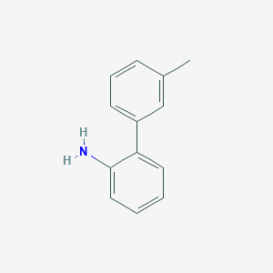 molecular formula C13H13N B1607570 2-(3-Methylphenyl)aniline CAS No. 73818-73-2