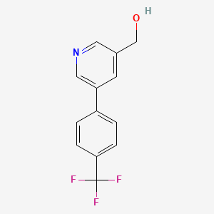 (5-(4-(Trifluoromethyl)phenyl)pyridin-3-yl)methanol