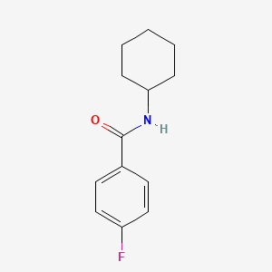 N-cyclohexyl-4-fluorobenzamide