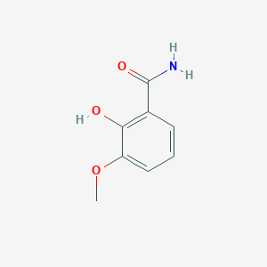 molecular formula C8H9NO3 B1607584 2-Hydroxy-3-methoxybenzamide CAS No. 26751-04-2