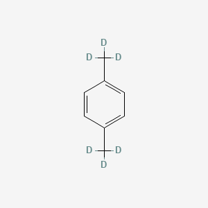 molecular formula C8H10 B1607585 P-XYLENE-ALPHA,ALPHA,ALPHA,ALPHA',ALPHA',ALPHA'-D6 CAS No. 25493-13-4
