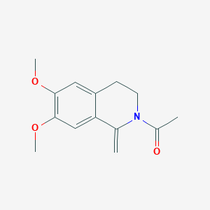 2-Acetyl-6,7-dimethoxy-1-methylene-1,2,3,4-tetrahydroisoquinoline