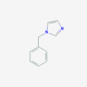 molecular formula C10H10N2 B160759 1-Benzylimidazole CAS No. 4238-71-5