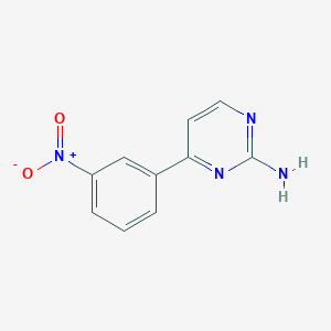 4-(3-Nitrophenyl)pyrimidin-2-amine
