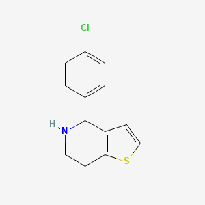 4-(4-Chlorophenyl)-4,5,6,7-tetrahydrothieno[3,2-c]pyridine