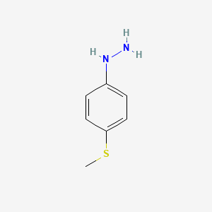 molecular formula C7H10N2S B1607613 4-(Methylthio)phenylhydrazine CAS No. 51304-69-9