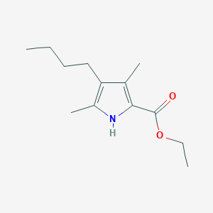 ethyl 4-butyl-3,5-dimethyl-1H-pyrrole-2-carboxylate
