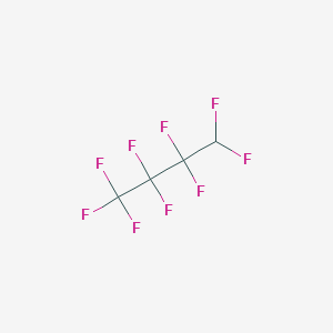 molecular formula C4HF9 B1607631 1H-NONAFLUOROBUTANE CAS No. 375-17-7