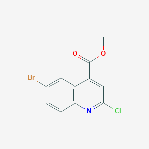 Methyl 6-bromo-2-chloroquinoline-4-carboxylate